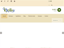 Tablet Screenshot of kariliss.com